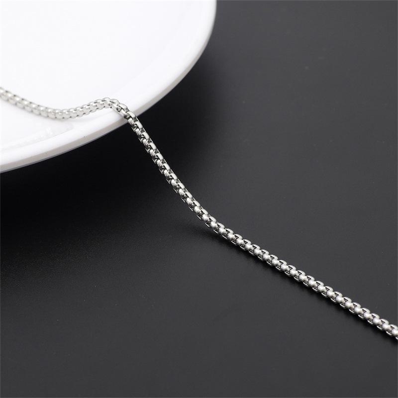 

Тонкая цепочка из нержавеющей стали 304 и титановой стали для украшений, брелока, рекламной доски или сумки