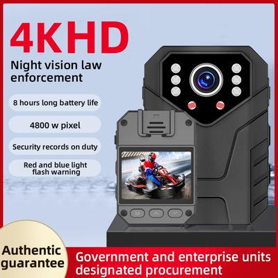 Mini Body Camera Full 4K HD Body Mounted Camera Small Portable Night Vision Police Body Cam Mini Camera