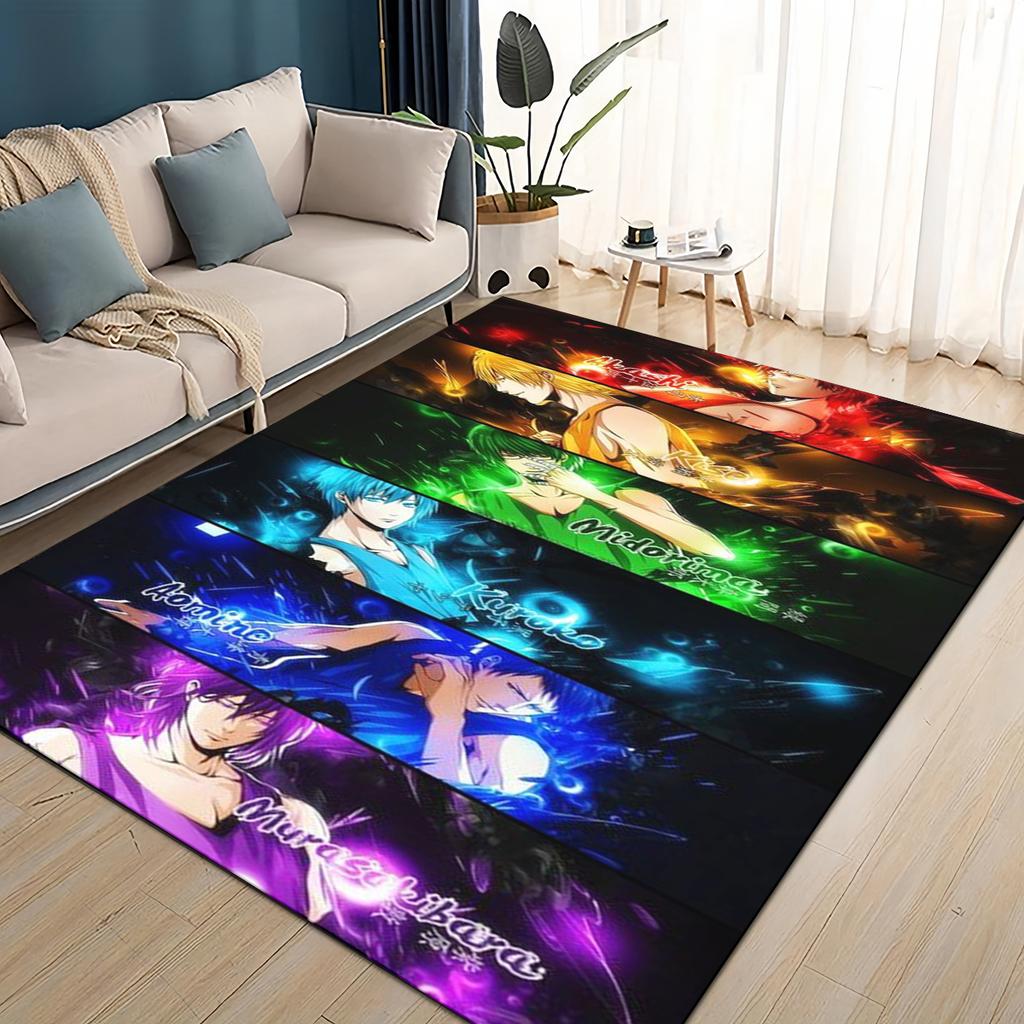 27 Styl Nowy Kreskówkowy Anime Kuroko no Basket Dywanik Dywan do Salonu Sypialni Dekoracja Domowa Sofa, Mata Podłogowa Antypoślizgowa do Zabawy dla Dzieci