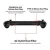 Dust Proof Plug for Rog X Gaming Devices PVC Construction Superior Protections User Friendly Setups