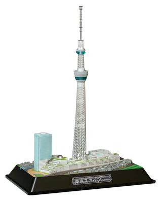 Doyusha Diorama Model Tokyo Plastic Kit 1 / 3000 Skytree(R) Direct from Japan