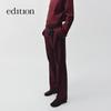 Edition Women's Wool Blend Straight-Leg Trousers