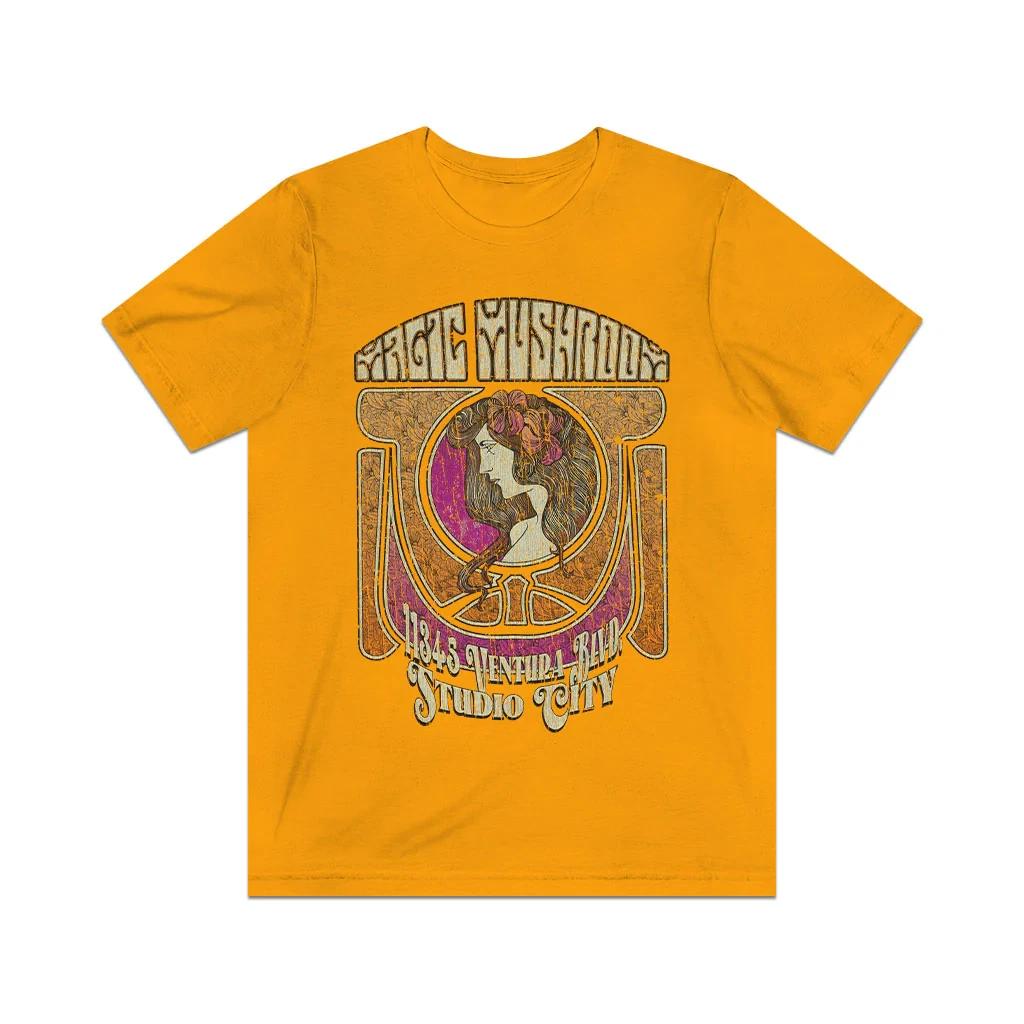Magic Mushroom 1966 Vintage Men s T shirt 4XL