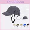 Summer Sun Protection Baseball Cap With Adjustable Chin Strap For Outdoor Cycling And Surfing