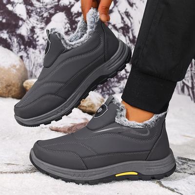 2026 Winter Neue Herren Baumwollschuhe mit Fleece für Wärme Bequem für Outdoor Freizeitkleidung Rutschfest und langlebig