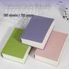 Extra Thick B6 Milk Brick Style Lay-flat Notebook, 720 Blank Pages