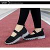 Ladies' Barefoot Walking Shoes, Velcro Adjustable Flat Shoes, Arthritis Edema Casual Shoes, Breathable and Convenient Slip In Sports Shoes