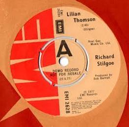 7inch Record RICHARD STILGOE - Lilian Thomson EMI2628PROMO EMI 1977 UK Soundtracks & Musicals Used