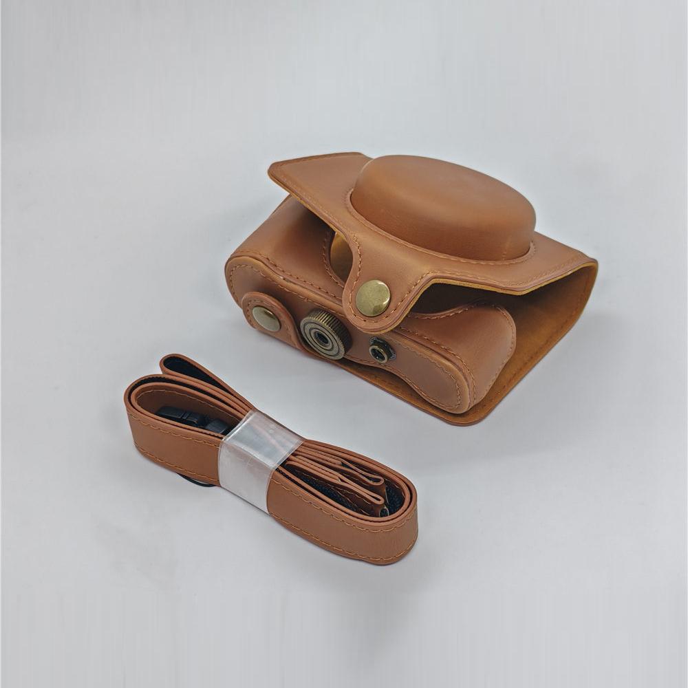 G7X II III PU Leder Kameratasche Hülle Für Canon PowerShot G7X Mark II III G7XIII G7X3 G7XII G7X2 Vollständige Abdeckung Mit Riemen