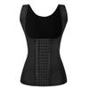 Postpartum Tummy Control Push-Up Corset Vest: Six-Row Hook Body Shaper for Women