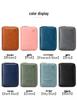 2024 RFID-Blocking Passport Holder: Multifunctional Zipper Travel Document Bag