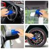 Waxing Sponge Car Wheel Polishing Brush With Cover ABS Washing Cleaning Tire Contour Dressing Applicator Pads Detail Accessories