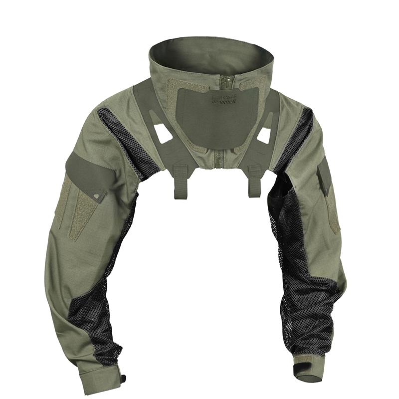BEPAN Gilet de Combat Original Costume à Manches Protectrices Fonctionnelles