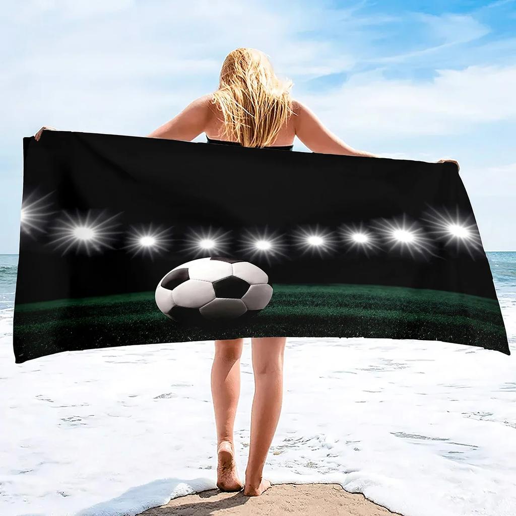 Large Beach Towel for Adults Quick Dry Beach Towel Comfortable Soft Towels Summer Swim Towel for Bathroom Spa Gym Yoga Beach