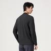 Qipai Men's Modal Far-Infrared Heating Semi-High Collar Long Sleeve T-Shirt