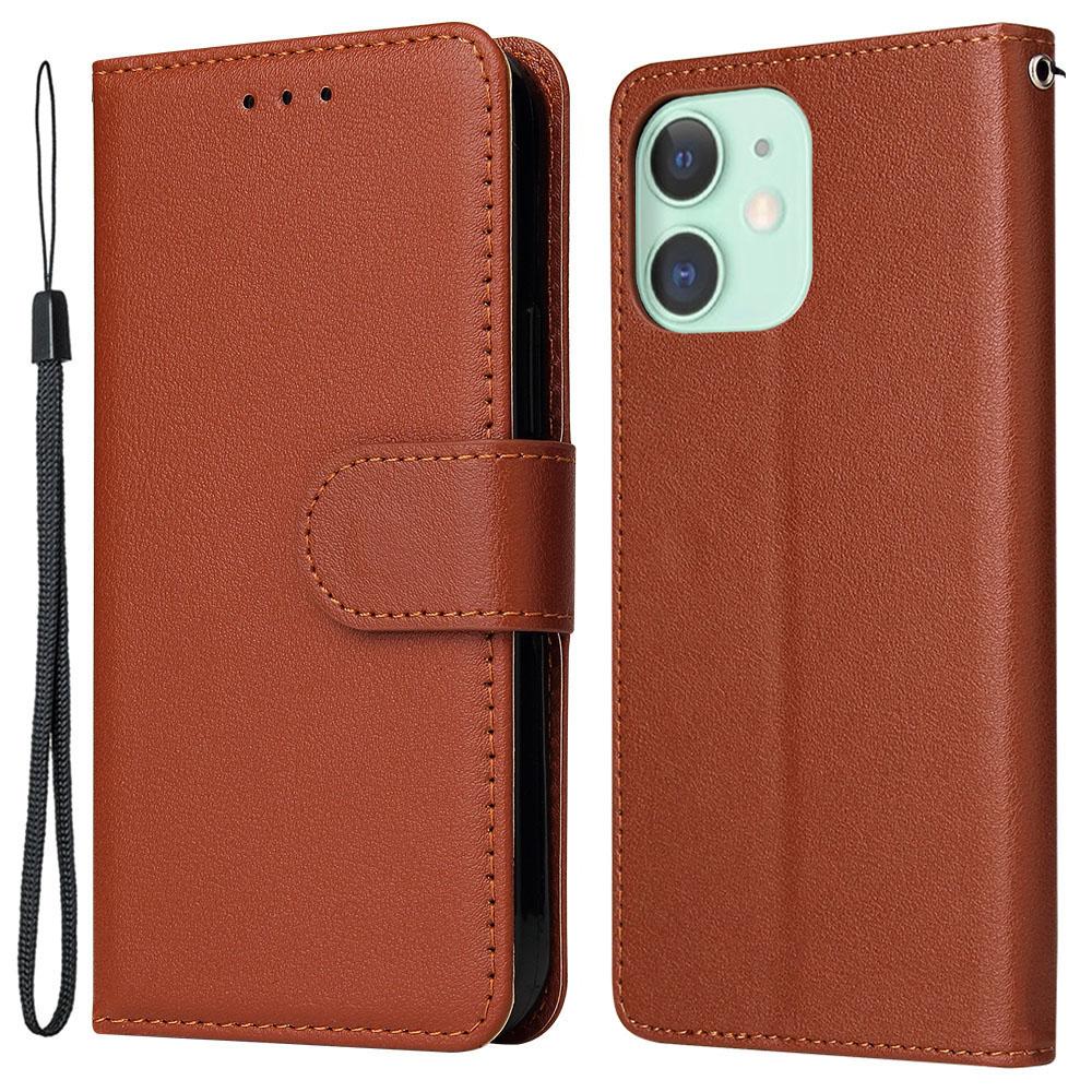 For iPhone 11 Case PU Leather+Shockproof TPU Wallet Phone Cover