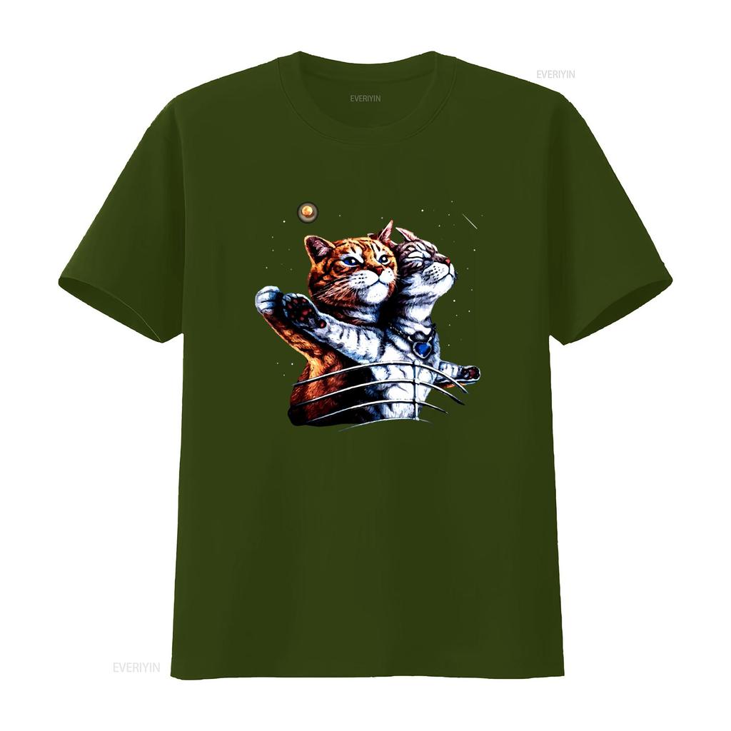 Retro Titanic Cat Kitten Lover Vintage Funny T Shirt Summer Vintage Washed Soft Versatile Comfortable Breathable Casual Unisex