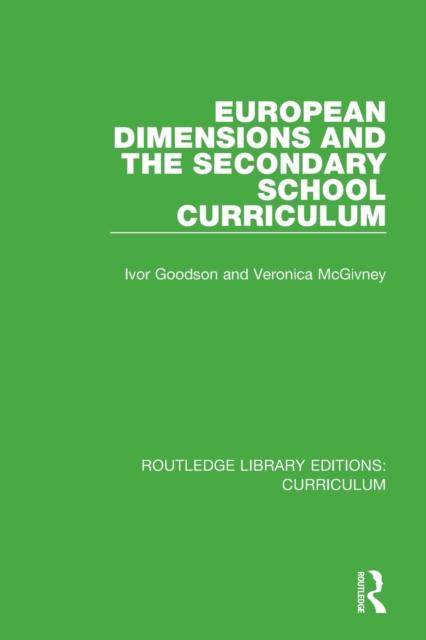 Bok European Dimensions and the Secondary School Curriculum