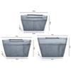 Nylon Mesh Inner Bag Multi-Pocket Anti-Collapse Insert Bag Expand Space Lager Capacity Travel Insert Organizer Bag
