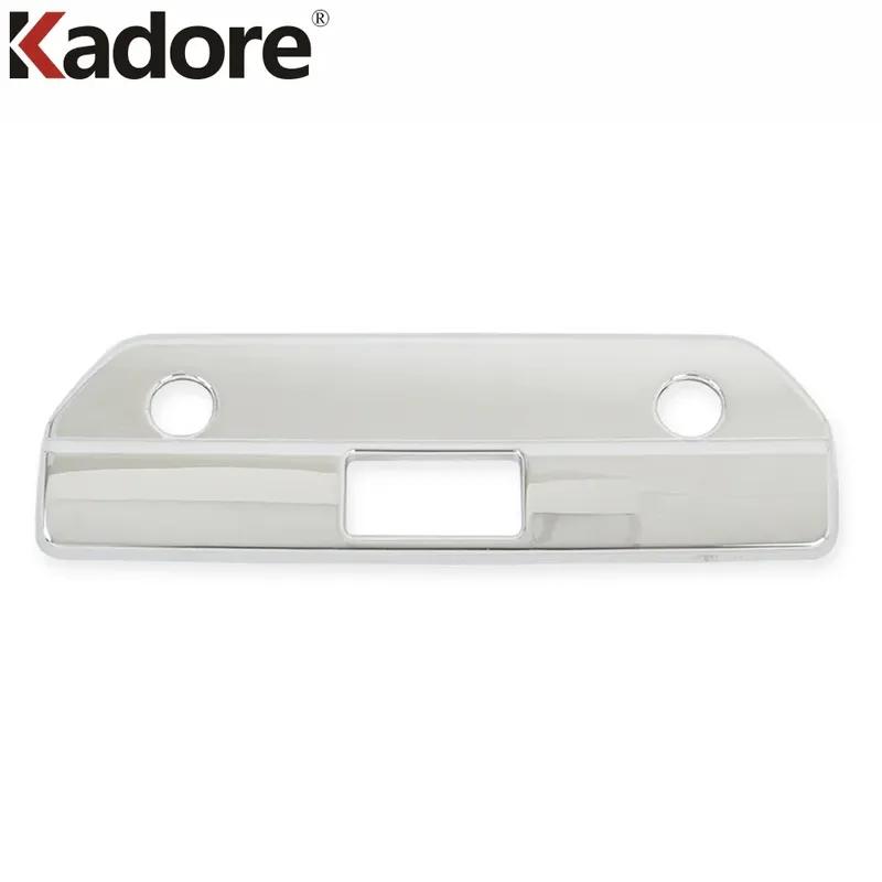 For Chevrolet Silverado 1500   Chrome Car Rear Trunk Handle Cover Trim Tailgate Door Handle Panel Frame Accessories