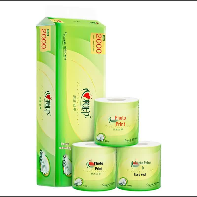 Xinxiangyin Tea Language 4-Ply Toilet Paper