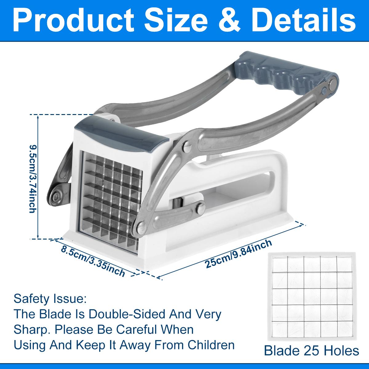Cutting Potato Machine Multifunc Stainless Steel Cut Manual Vegetable Kitchen Cutter Tool Potato Cut Cucumber Fruits& Vegetables