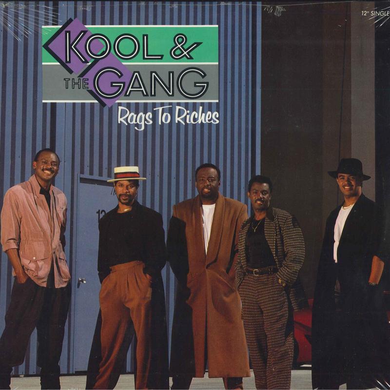 

12inch Record KOOL & THE GANG - Rags To Riches 8705131 MERCURY 1988 US Soul/Funk Used
