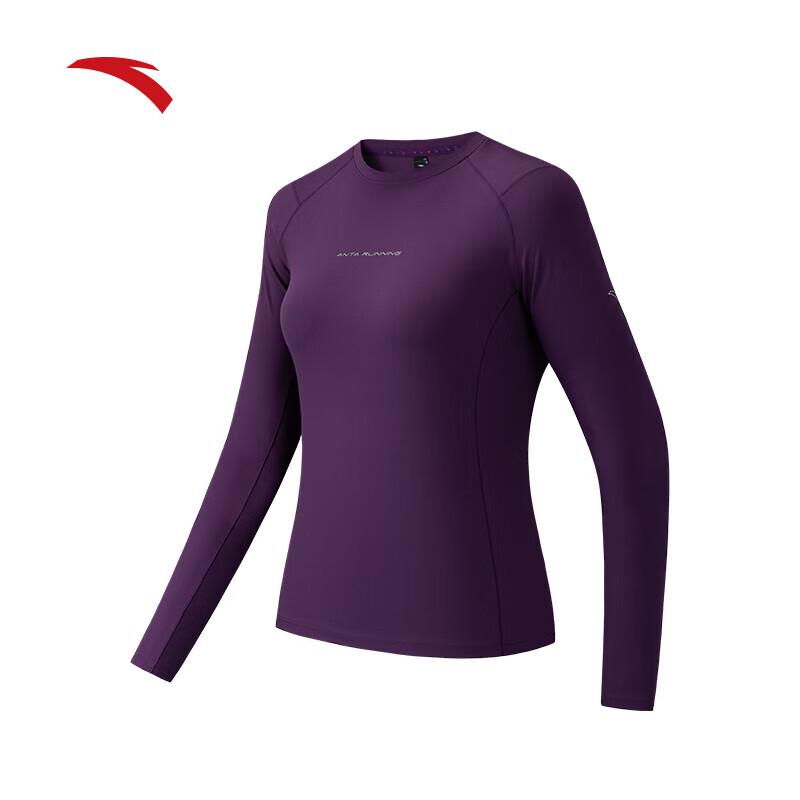 

Anta Women s Quick-Dry Long Sleeve Running T-Shirt L