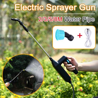 Pistolet pulvérisateur électrique de jardin à atomisation automatique USB pour plantes, bouteille d'arrosage à haute pression, arrosage du jardin