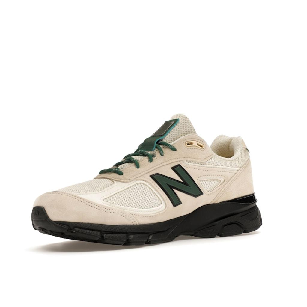 New Balance Teddy Santis X 990v4 Made In USA Macadamia Nut Black Men Sneakers Cream U990GB4