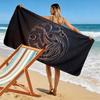House Targaryen Print Beach Towel, Large Soft Quick Dry Towel for Beach Camping Swimming