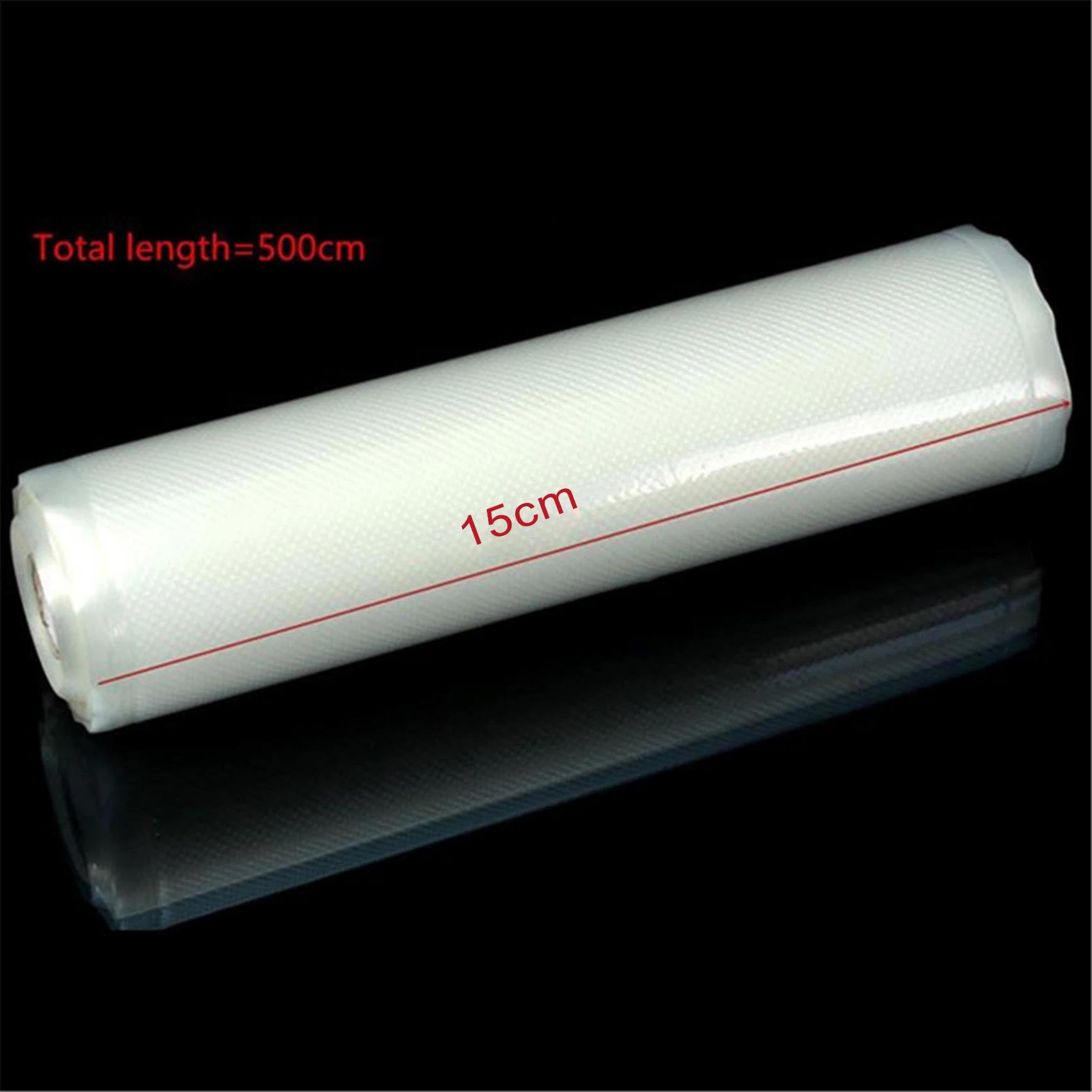 

5 м Вакуумный пакет для хранения продуктов в рулонной упаковке, Компрессионная пластиковая запаечная машина, Бытовые пакеты