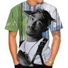 Sommer Mode Trend Hip-Hop 3D bedrucktes T-Shirt, personalisiertes cooles und bequemes kurzärmeliges Oberteil