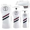 Simple Golf Club Headcovers: Protective Sleeves for Wood, Hybrid, Putter, and Driver