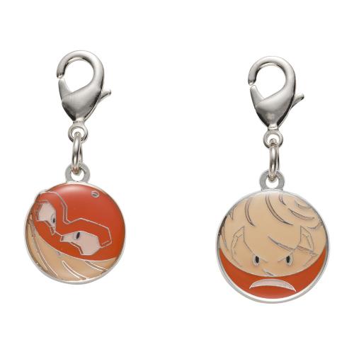 

[Pokemon] Pokemon Center Hisuian Voltorb & Electrode National Pokedex Metal Charm H100 H101