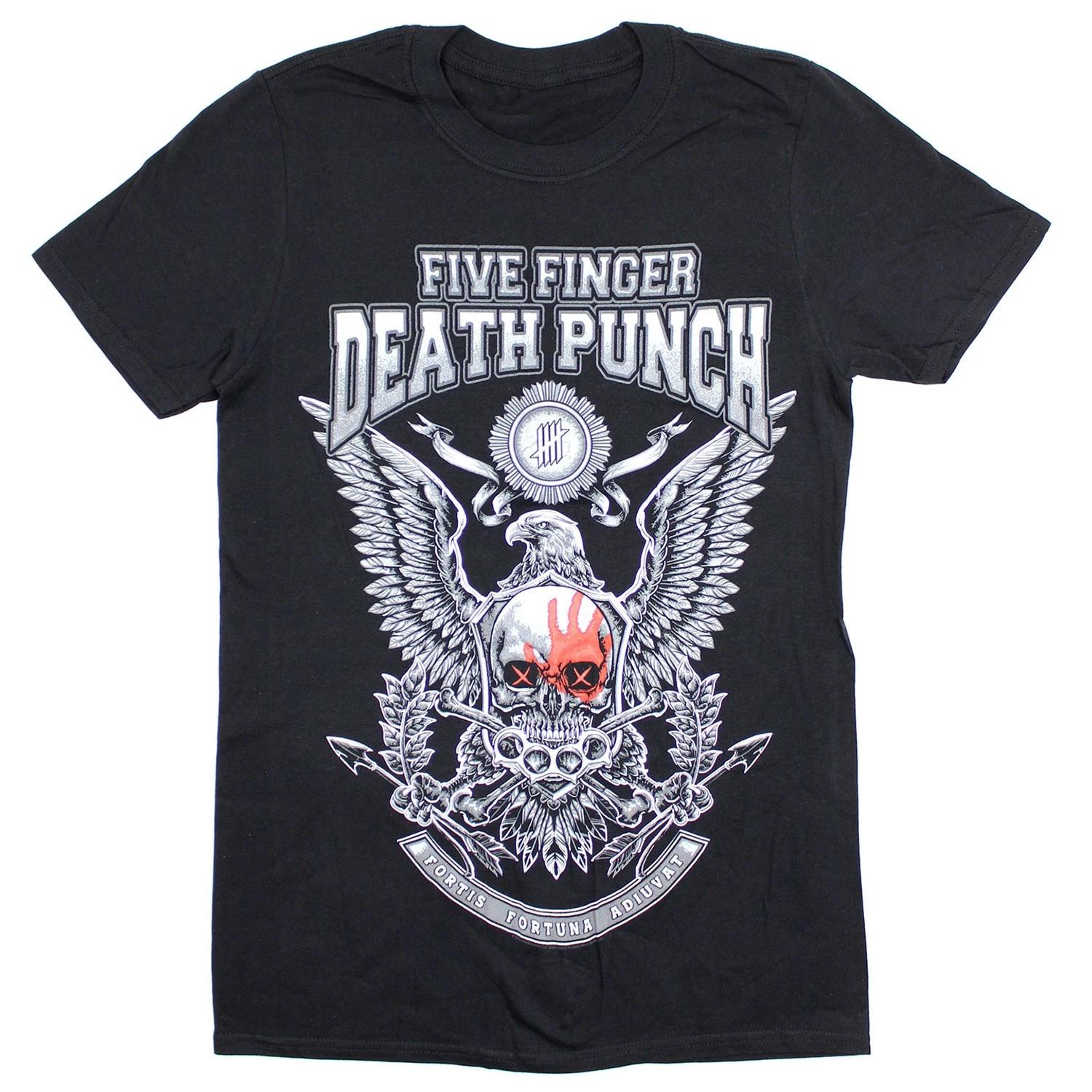 Men s Five Finger Death Punch Original Fortis Fortuna 2020 World Tour Concert XXXXL