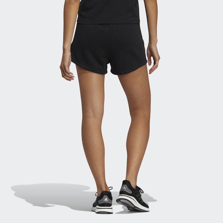 Adidas W Fi 3S Short Casual Sports Breathable Shorts Women Shorts Black H57306
