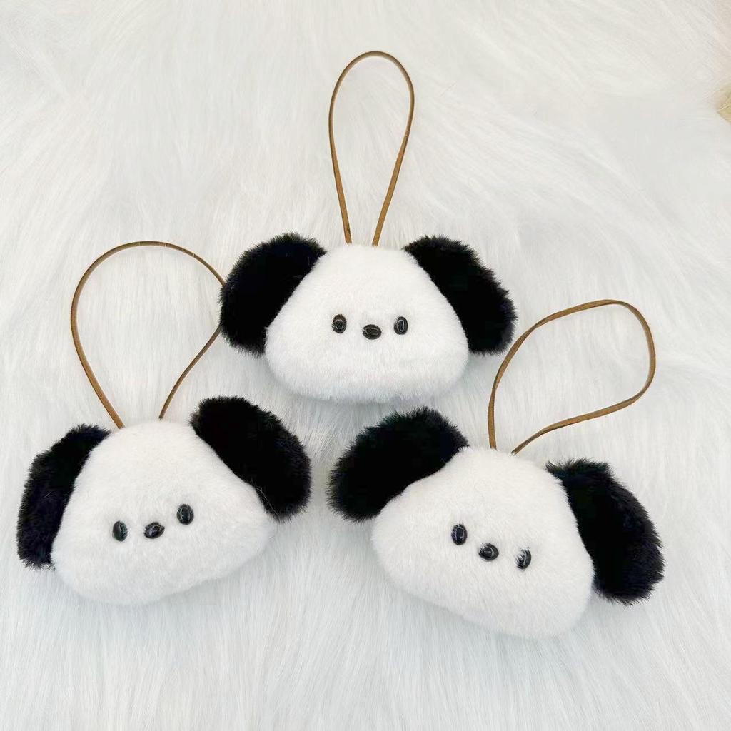 Pochacco Herfst & Winter Piepend Sleutelhanger Pluche: ID-tag en rugzakbedeltje voor beste vrienden & stellen