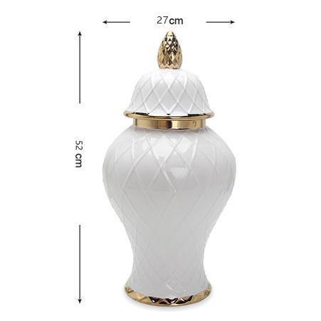 Large ceramic general jar home decoration vase ornaments porcelain vase tabletop decorations ceramic vase home decoration