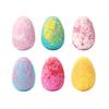 1 Set Bath Toys Dinosaur Egg Set with Sea Salt Ingredients Colorful Bubble Bath Fizzies with Surprise Sea Animal Inside Gentle Bubbles Spa Bath Gift
