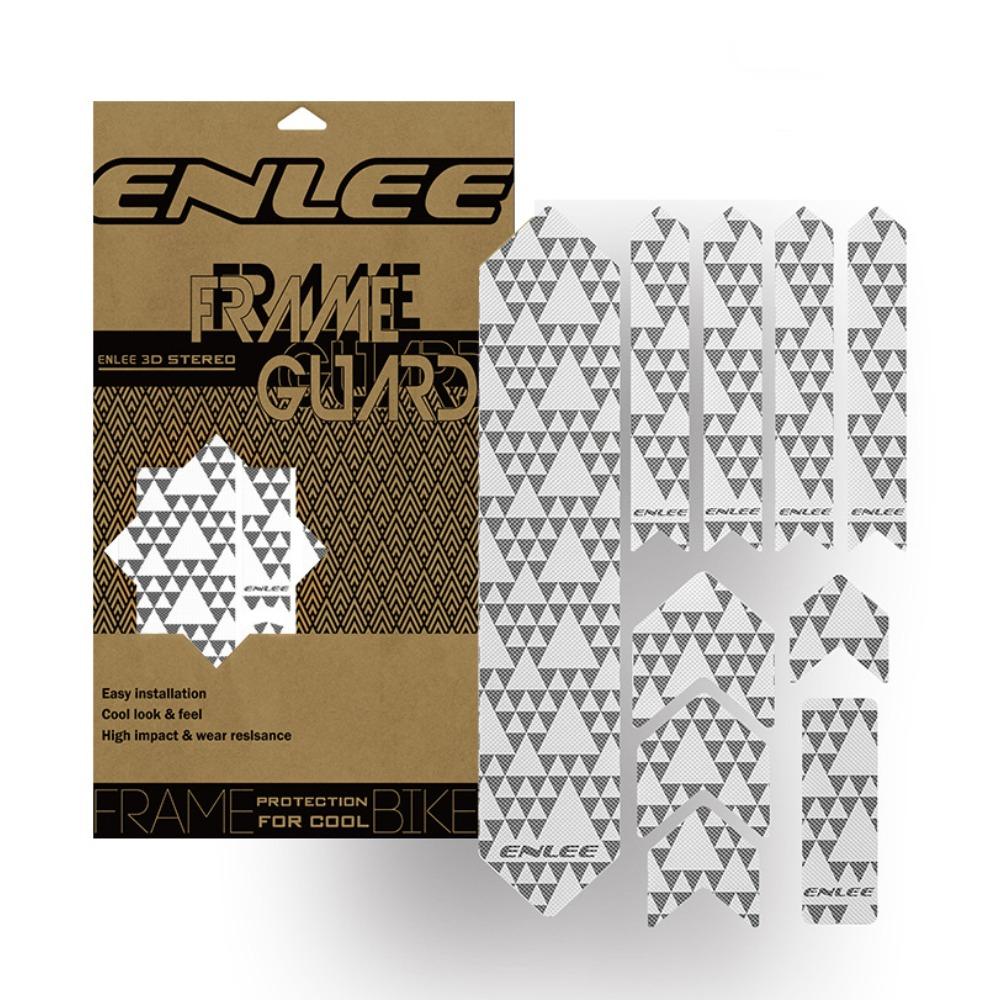 Enlee Mountain Bike Sticker Holder Scratch Resistant Scratch Resistant Waterproof Protective Film 3M Film Rhino Leather