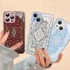 Retro Persian Printed Tempered Glass For Iphone 14 13 12 11 Pro Mini XS MAX 14Plus X XS XR Cover