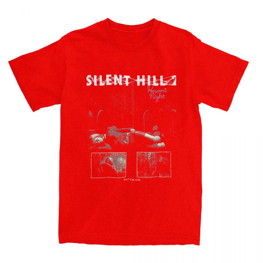 SH2 Heavens Night Silent Hill Stuff Shirts for Men Women Casual 100% Cotton Summer Tops Personality T-shirt