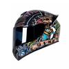 New QK111 Four-Season Full-Face Motorcycle Helmet Unisex Riding Helmet for Adults with Clear or Black Lens Available