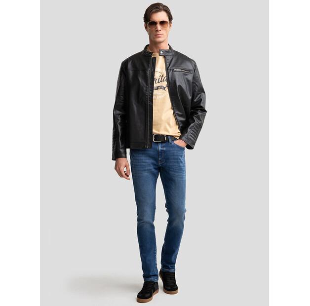 Куртка кожаная BIG STAR Basic Fit EU M