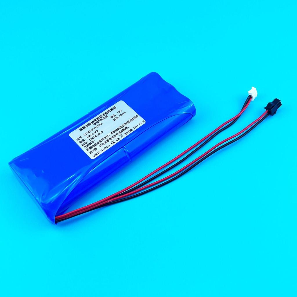 12V 4000mAh 18650 Lithium Battery Pack for Game Console Charging