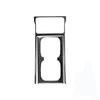 2Pcs Carbon Fiber Watercup Panel Cover Trim Decor For Honda Civic 8th 2006-2011