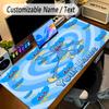 Grand Tapis de Souris Poppy Playtime Texte Personnalisé Tapis de Bureau Personnalisé Tapis de Jeu Antidérapant