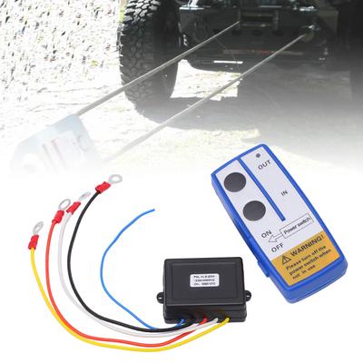 Universal Winde Drahtlose Fernbedienung Schalter Kit mit Empfänger 12V 24V für Lkw Jeep ATV SUV