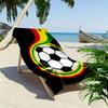 Ghana football Print Beach Towel, Large Soft Quick Dry Towel for Beach Camping Swimming